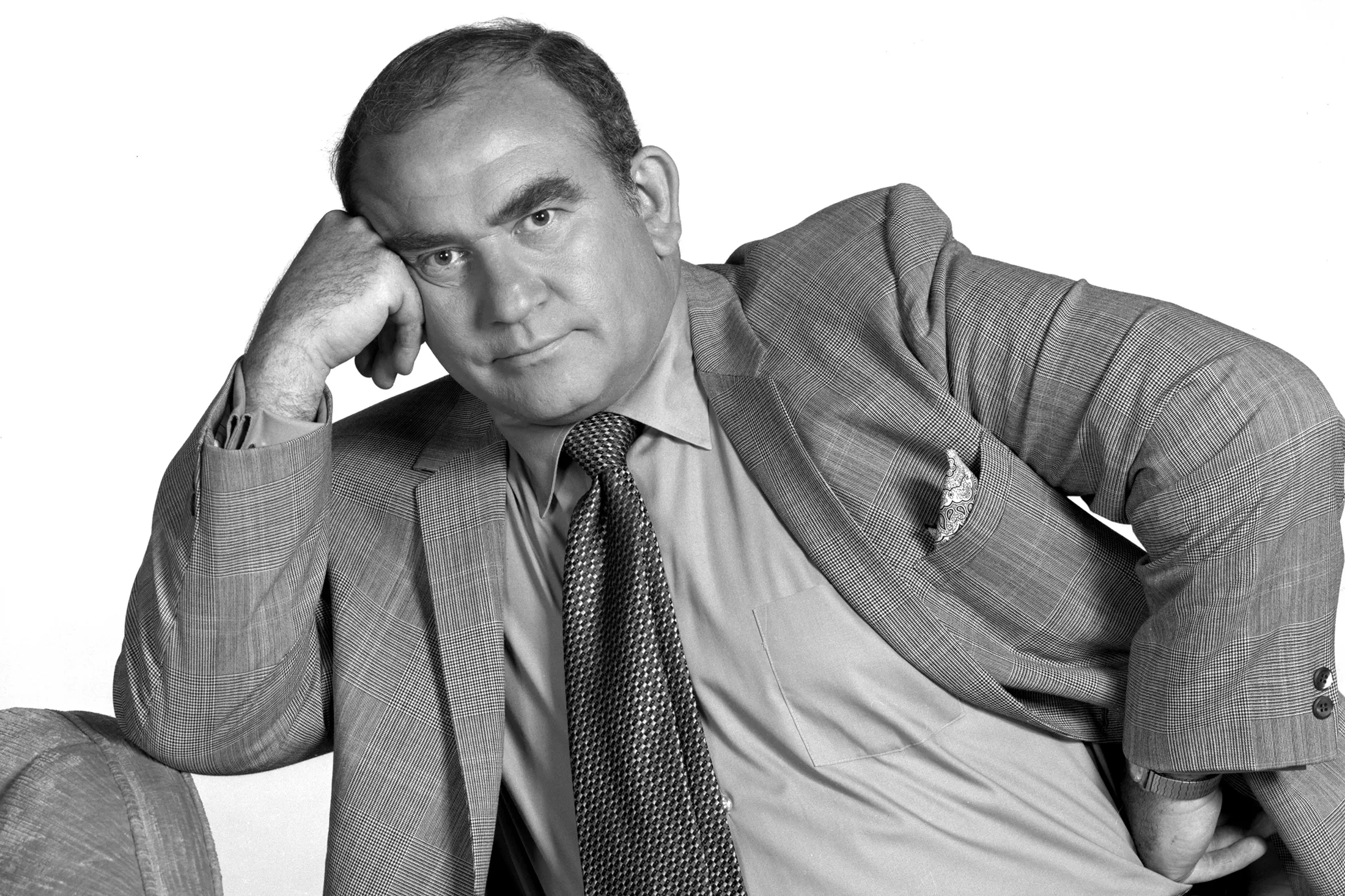 Ed Asner as Lou Grant in “The Mary Tyler Moore Show.”