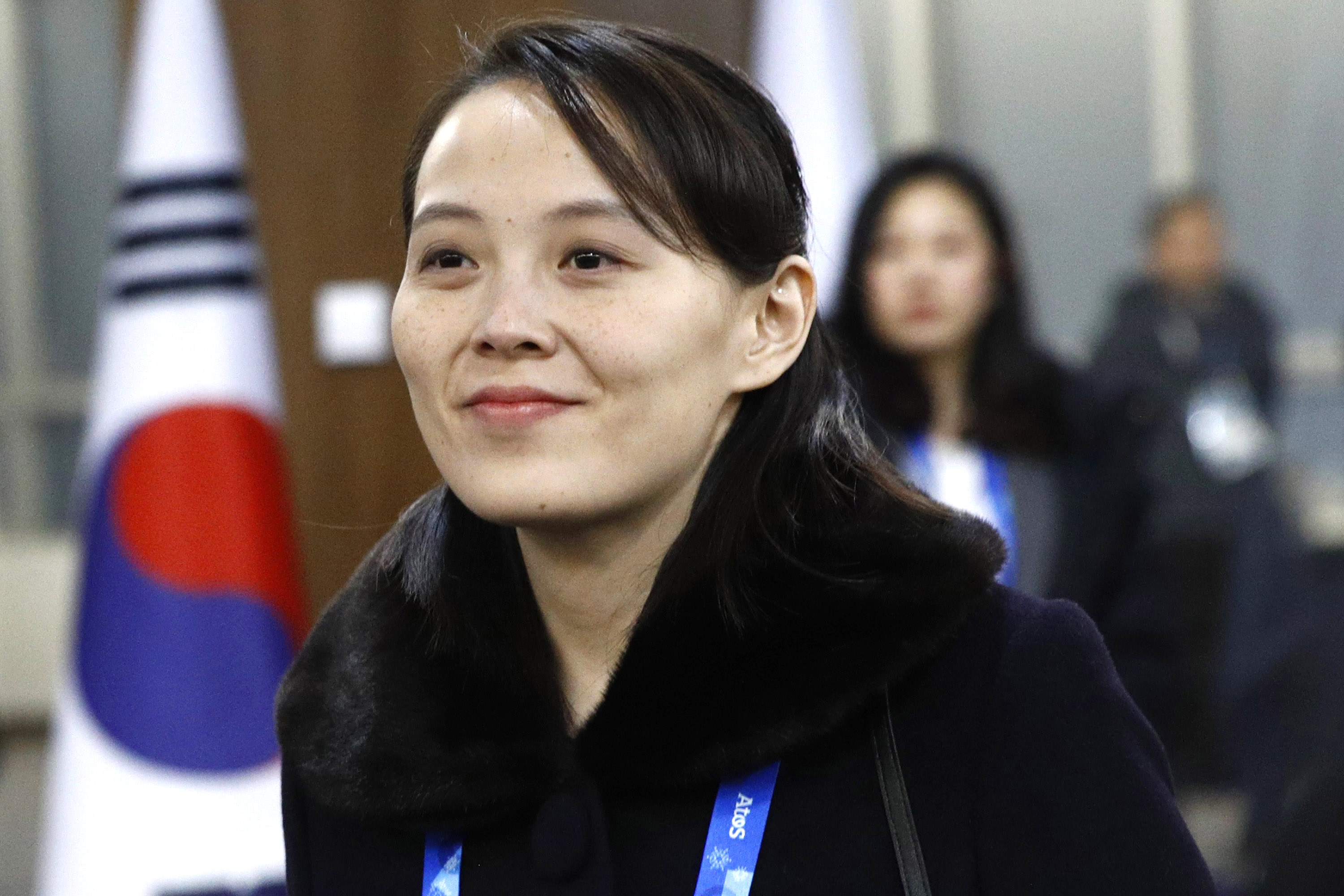 Kim Yo Jong Photographer: Pool/Getty Images AsiaPac