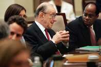 Alan Greenspan Retires As Chairman Of The Fed