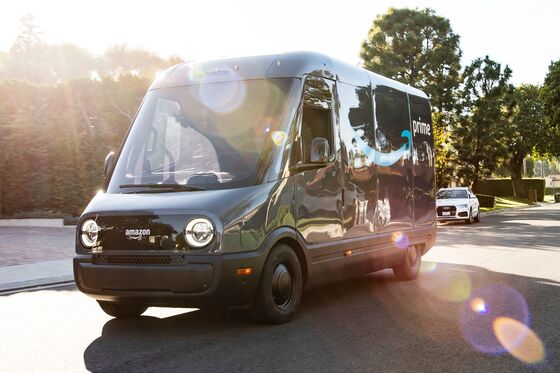Amazon Starts Road Testing Rivian Electric Vans in Los Angeles