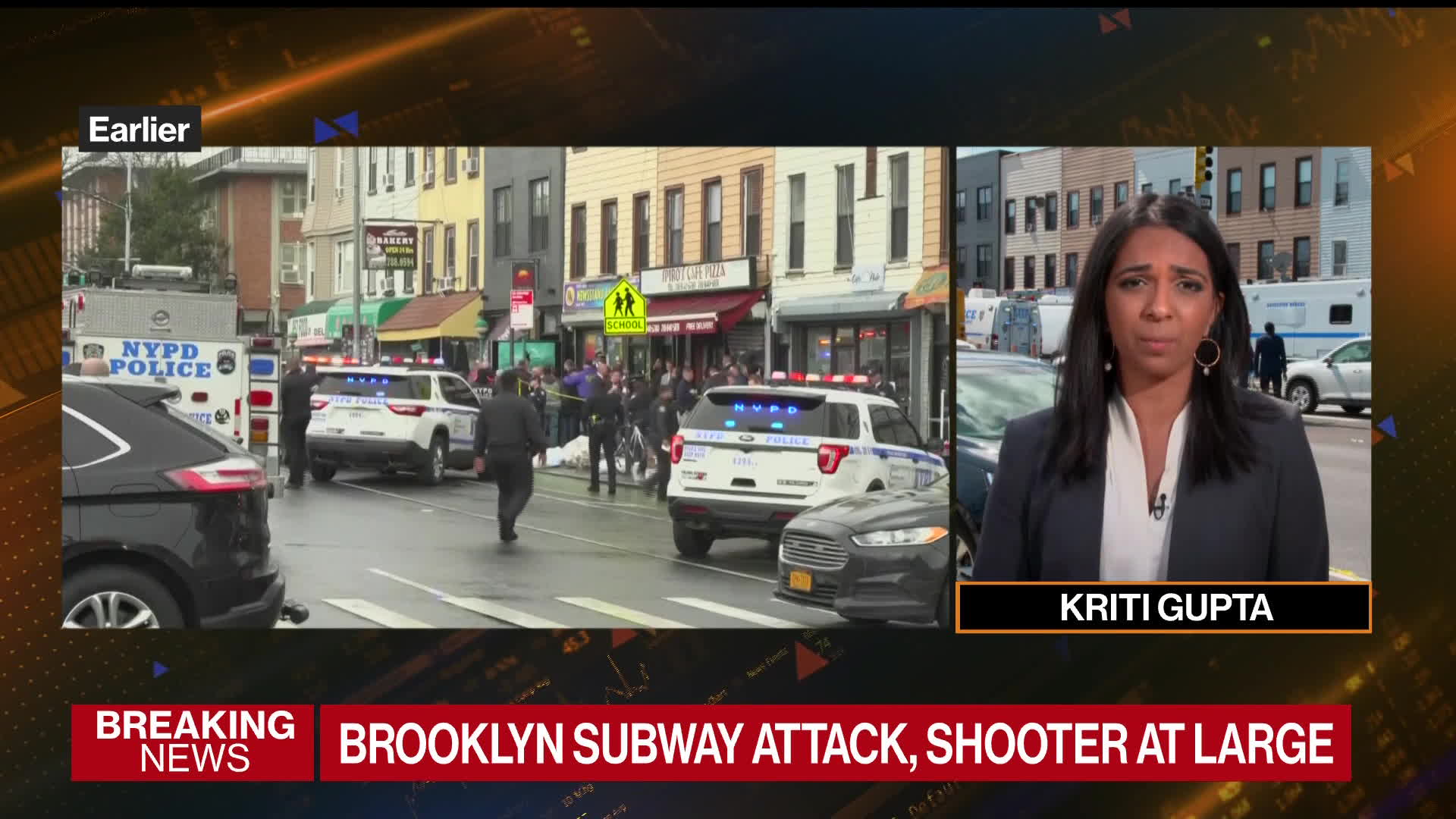 Watch 10 Shot On Brooklyn Subway Shooter Still On Loose Bloomberg