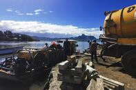 Oil Spill Cleanup Continues on Mauritian Coast