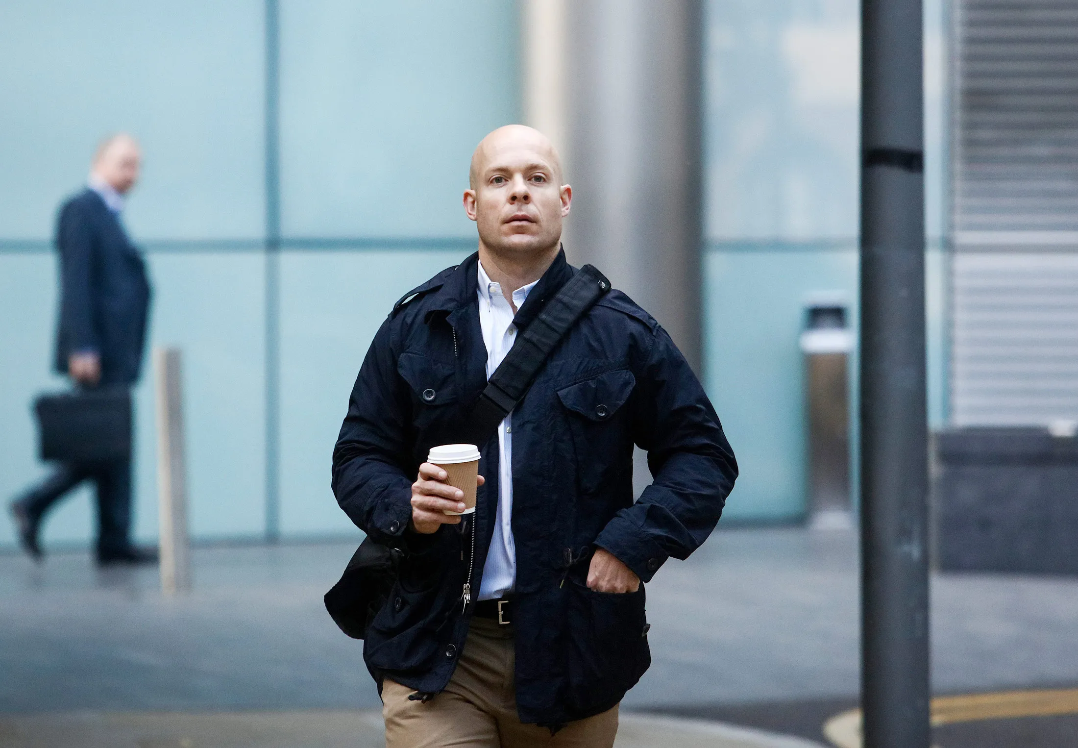 Ryan Reich arrives at Southwark Crown Court in London on May 27, 2016.
