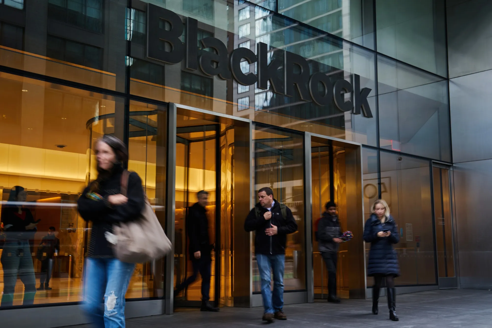 BlackRock headquarters in New York.