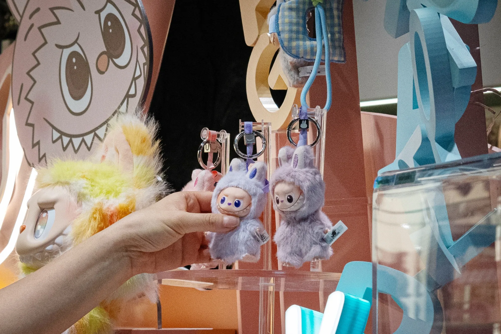 Pop Mart’s sales took off from second half of last year, driven by releases of its plush Labubu toy.