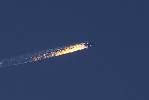 An aircraft goes down near Turkey’s border
