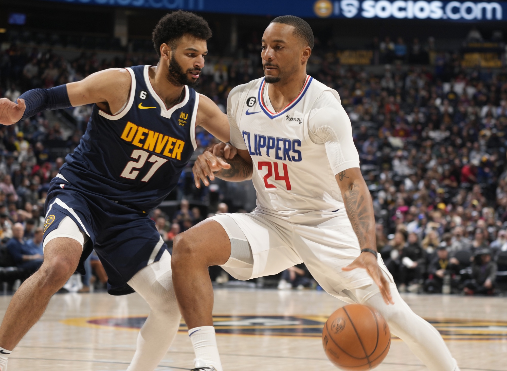 Murray's Early Exploits Lead Nuggets to Rout of Clippers - Bloomberg