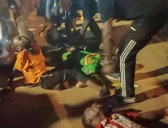 relates to At Least 6 Reported Dead in Crush At African Cup Soccer Game