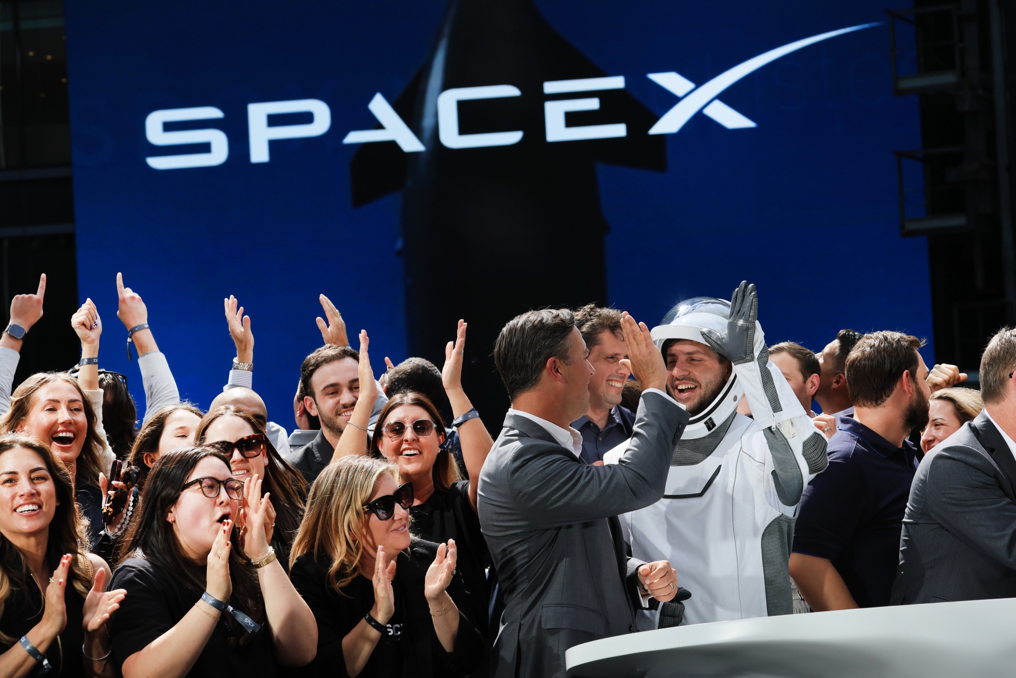 SpaceX's debut.