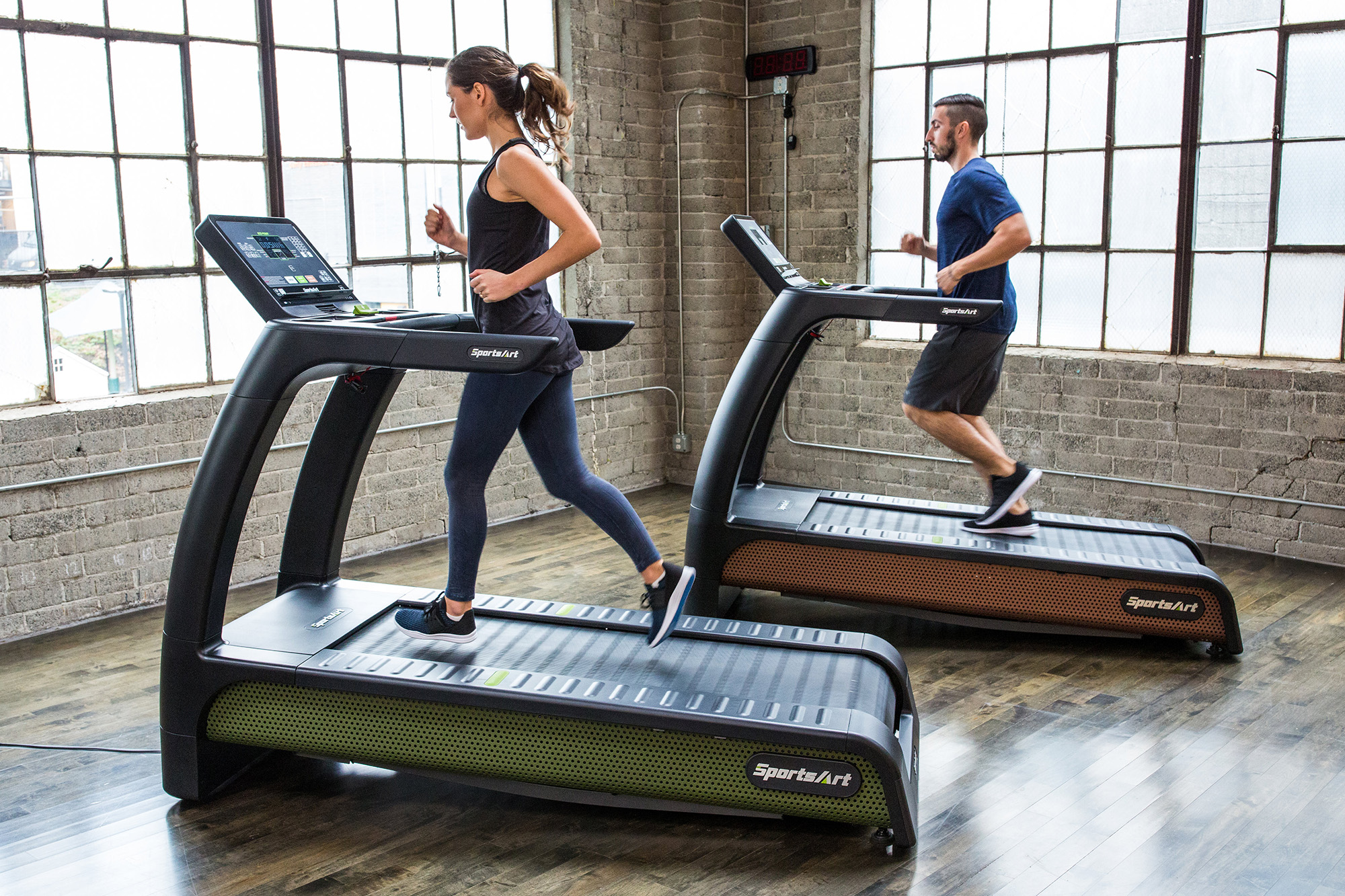 Treadmill powered by online you