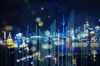 Display stock market numbers and graph