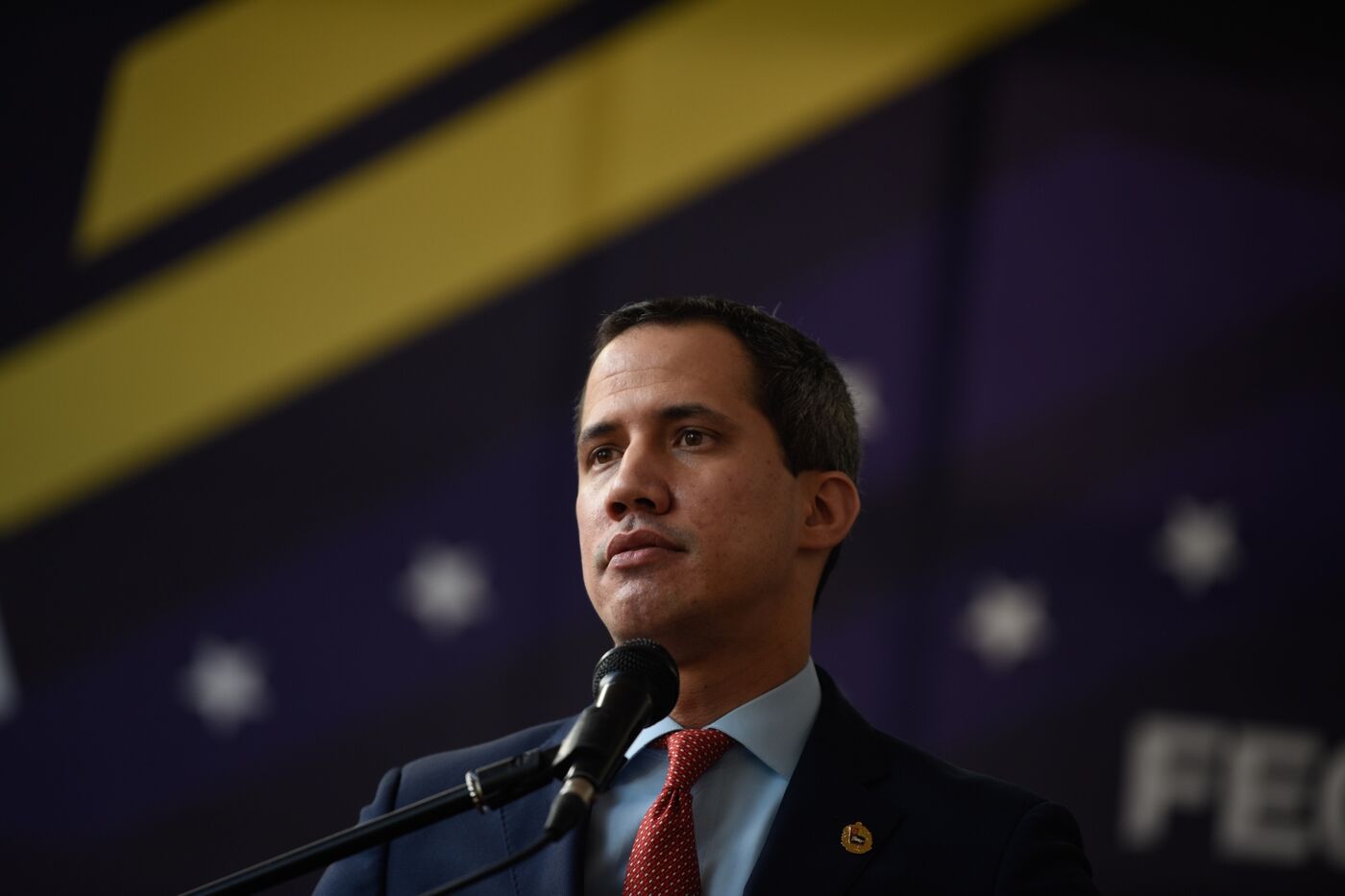 Juan Guaido Speaks On The Third Anniversary Of Declaring Himself President