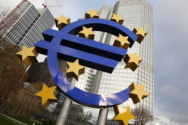 The European Central Bank in Frankfurt