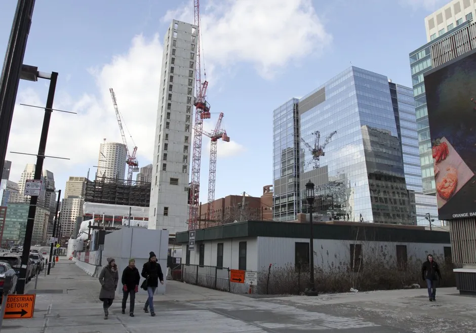 GE's new corporate headquarters rises in downtown Boston, following decades in a sprawling campus in suburban Connecticut.