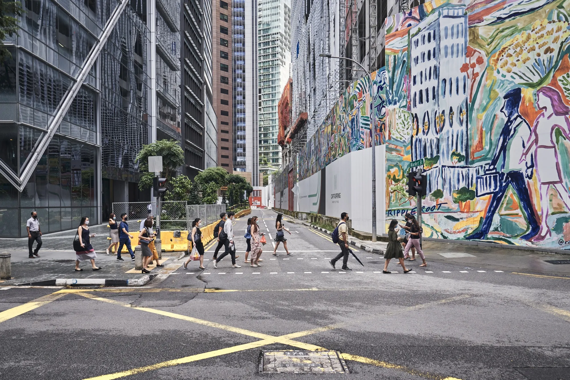 Singapore Population Drops for First Time Since 2003 on Economy 