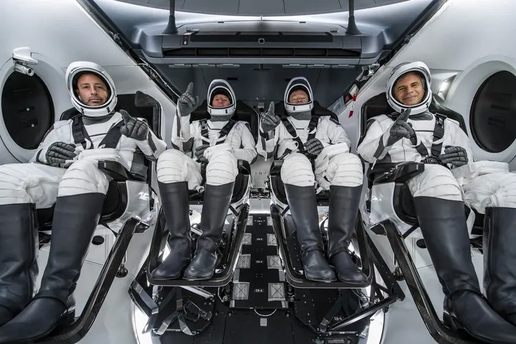 Axiom Mission 1 astronauts.