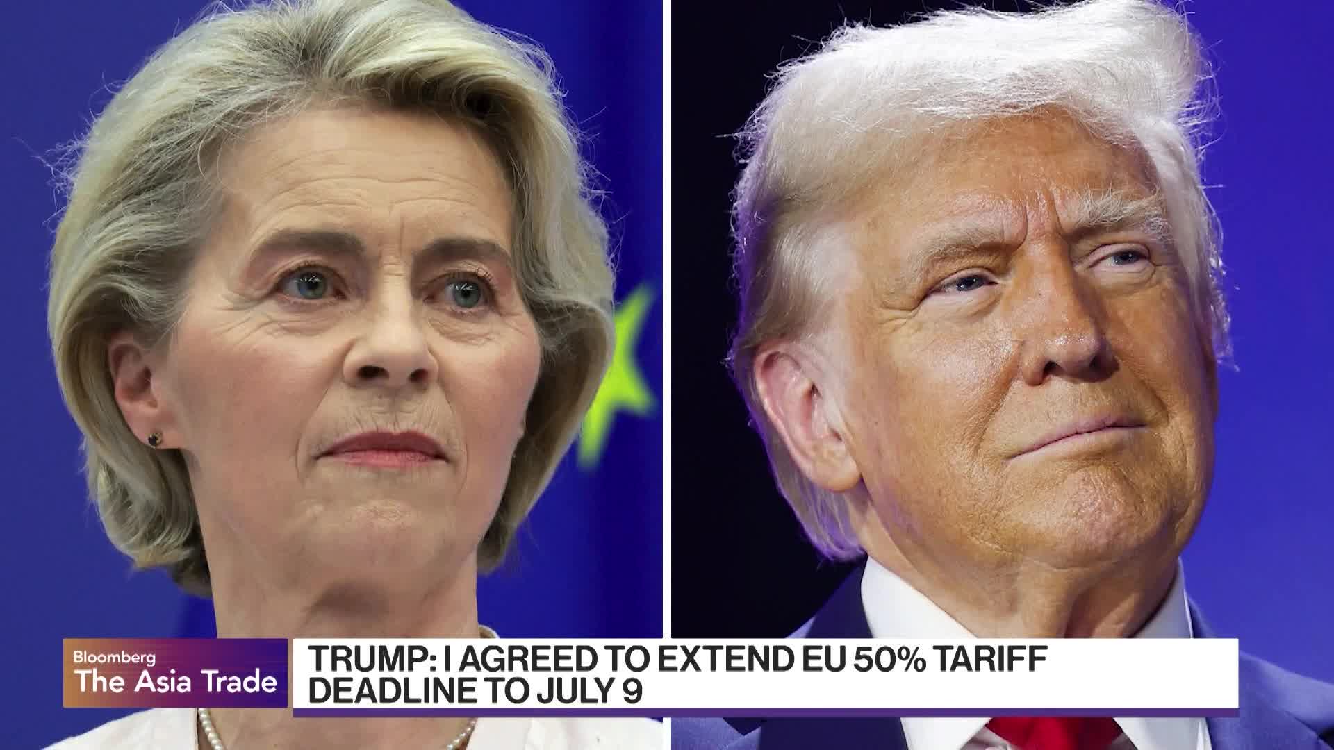 Trump Delays 50% EU Tariffs to July 9 for Negotiations