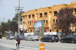 A condo development under construction in North Vancouver, British Columbia. Preliminary data show Canada’s economy expanded 0.1% in September.