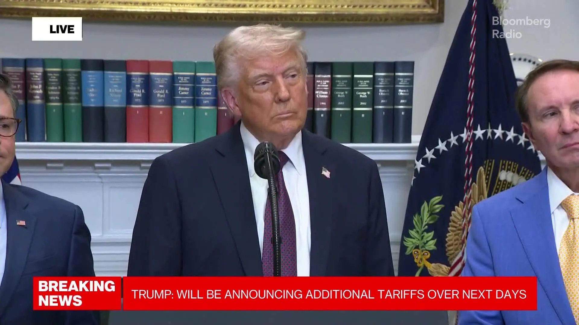 Watch Trump Says He May Give 'Many' Countries Break on Tariffs: Full Q ...