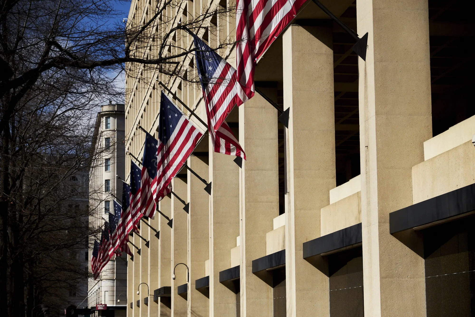 FBI Headquarters As GOP Releases Memo On Russia's Involvement In The 2016 Presidential Race