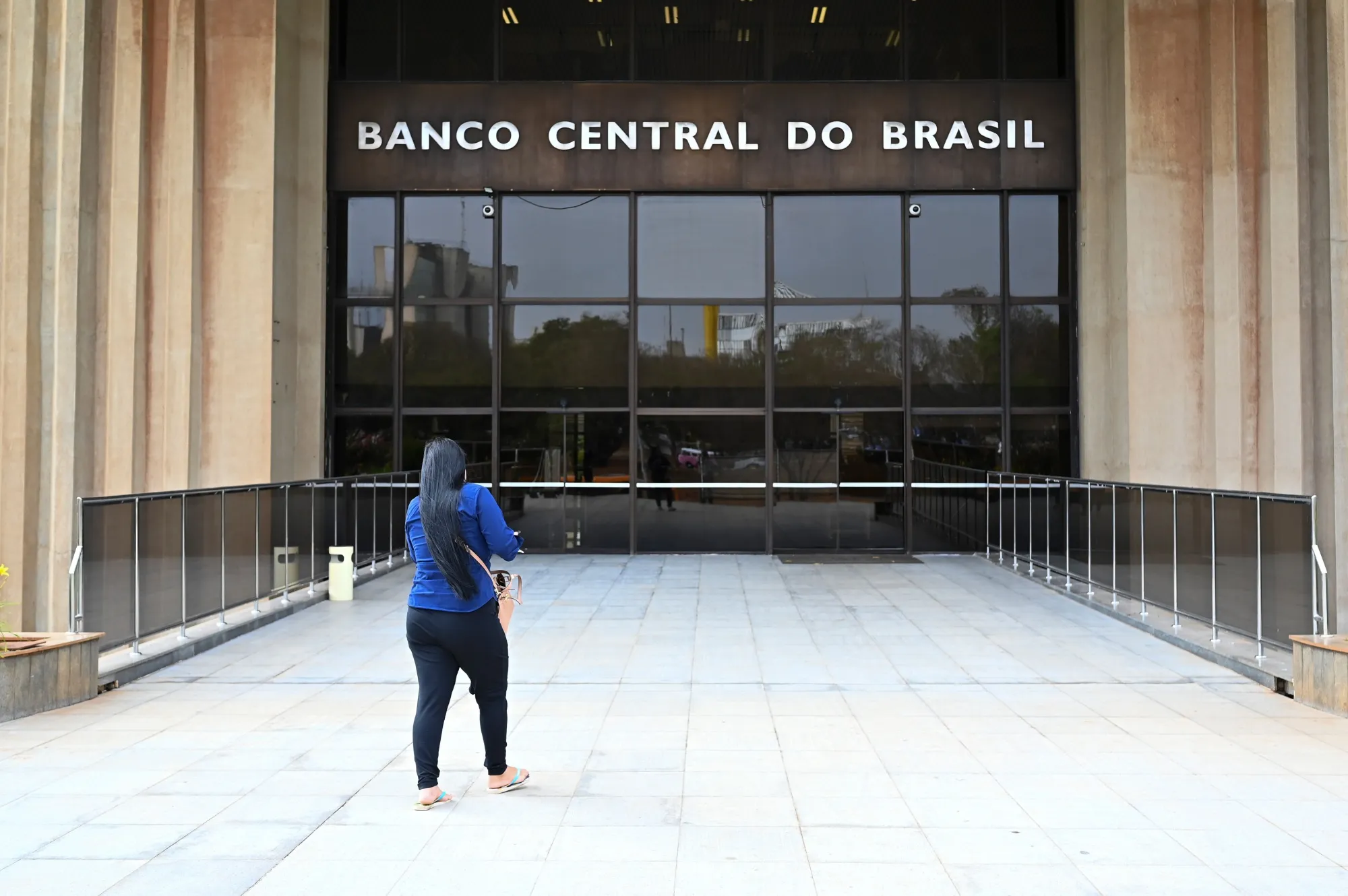 The Central Bank of Brazil headquarters in Brasilia.
