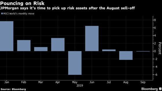 JPMorgan Says It’s Finally Time to Buy Stocks Despite Trade Woes