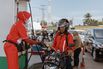 Fuel Stations in Indonesia Ahead of Eid Holidays