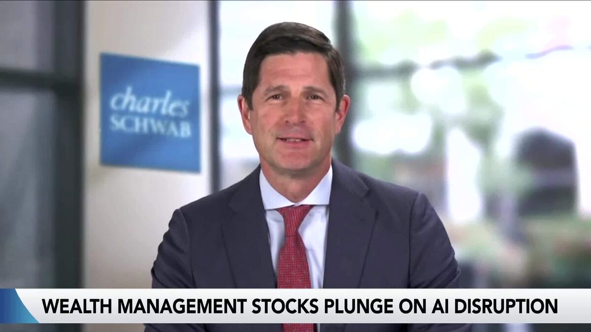Charles Schwab CEO on Wealth Management Selloff