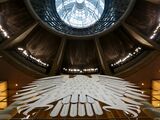 The Federal Eagle at the Bundestag.