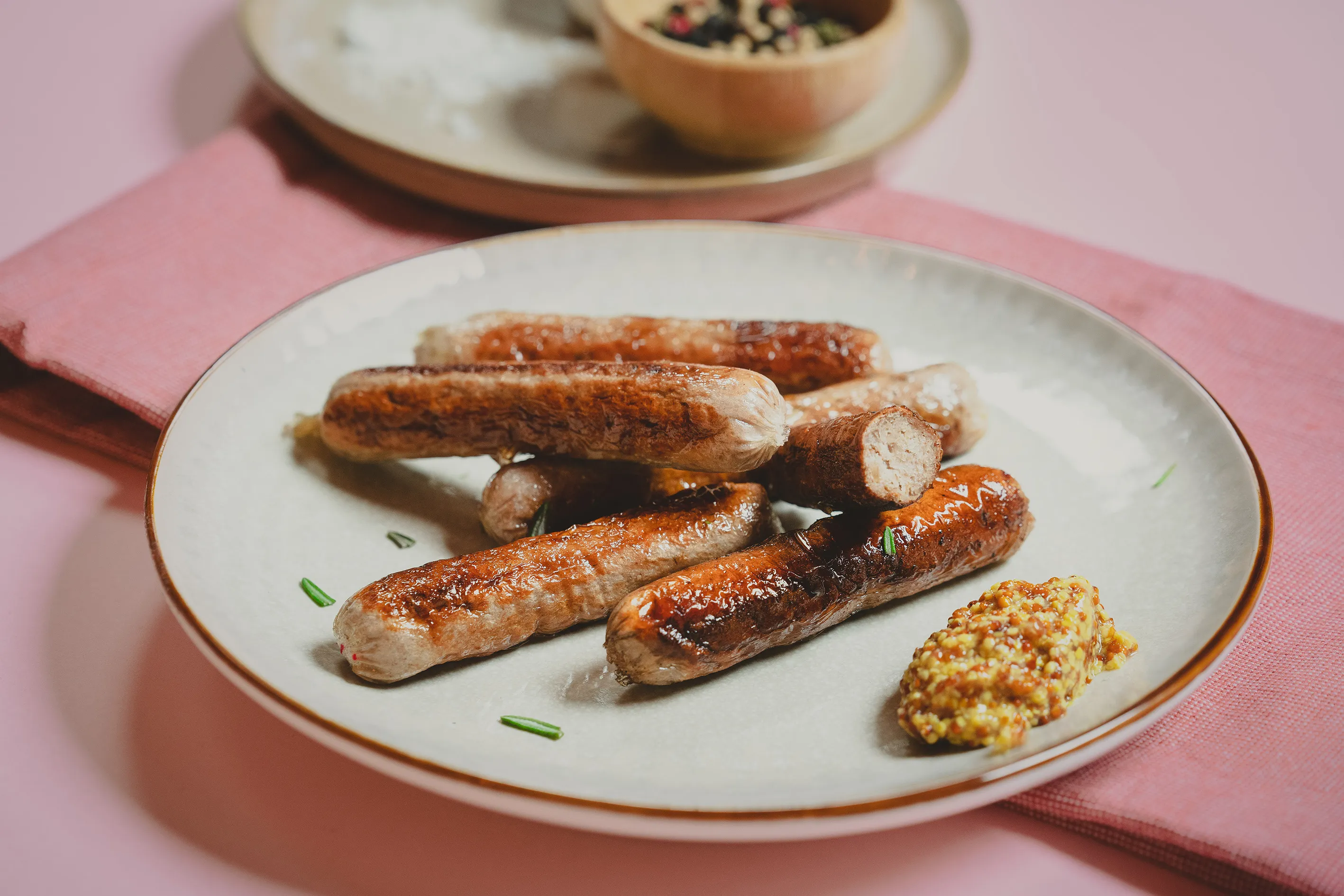 Meatable sausages.