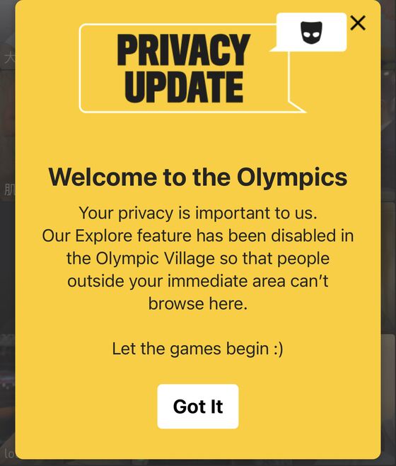 Gay Hookup App Grindr Tightens Privacy for Beijing Olympians