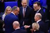 German Chancellor Olaf Scholz Addresses The Bundestag