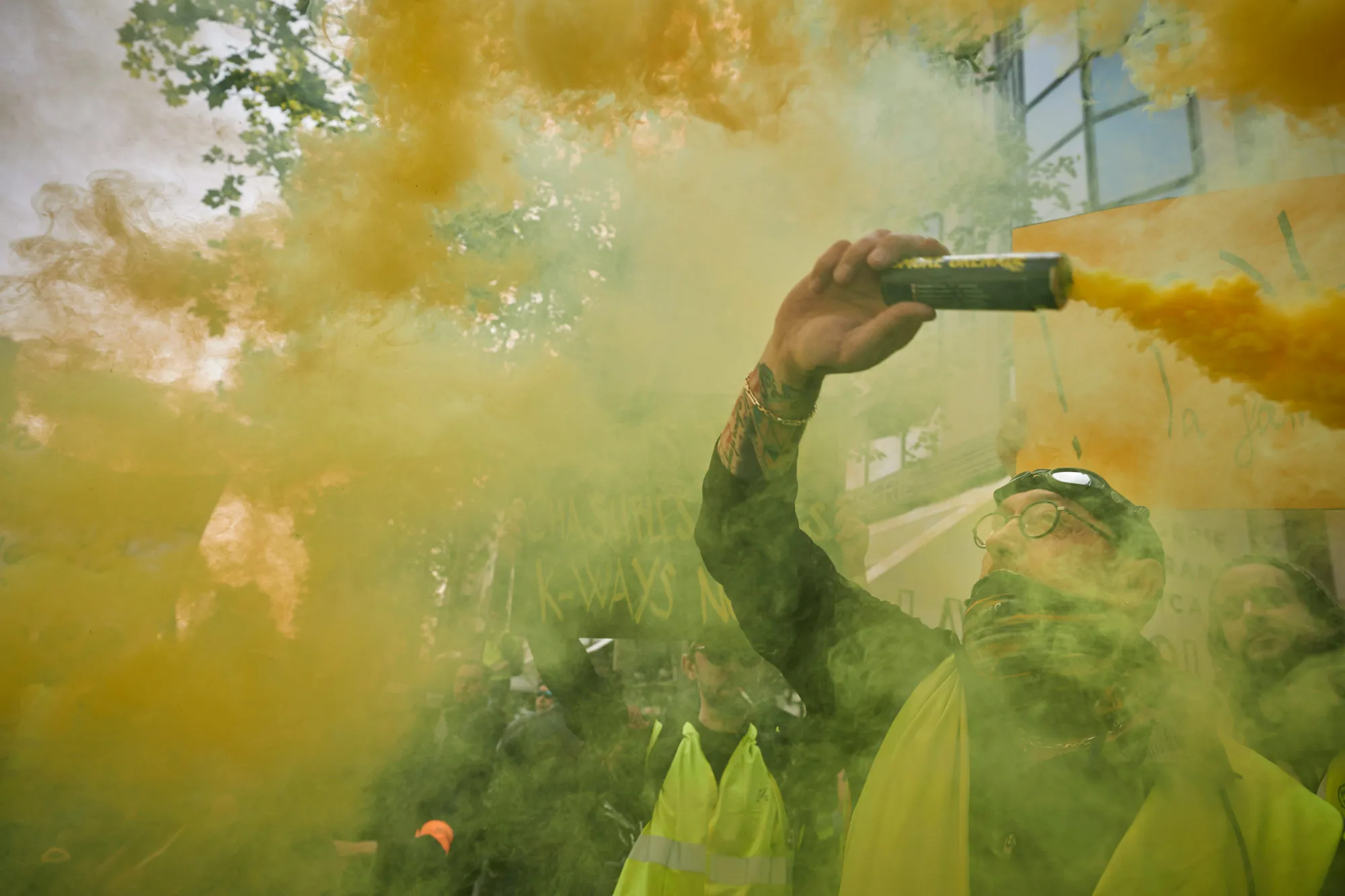 Negative feedback loops are increasing&nbsp;pressure&nbsp;on households. Above: Yellow Vests protesters in Paris.