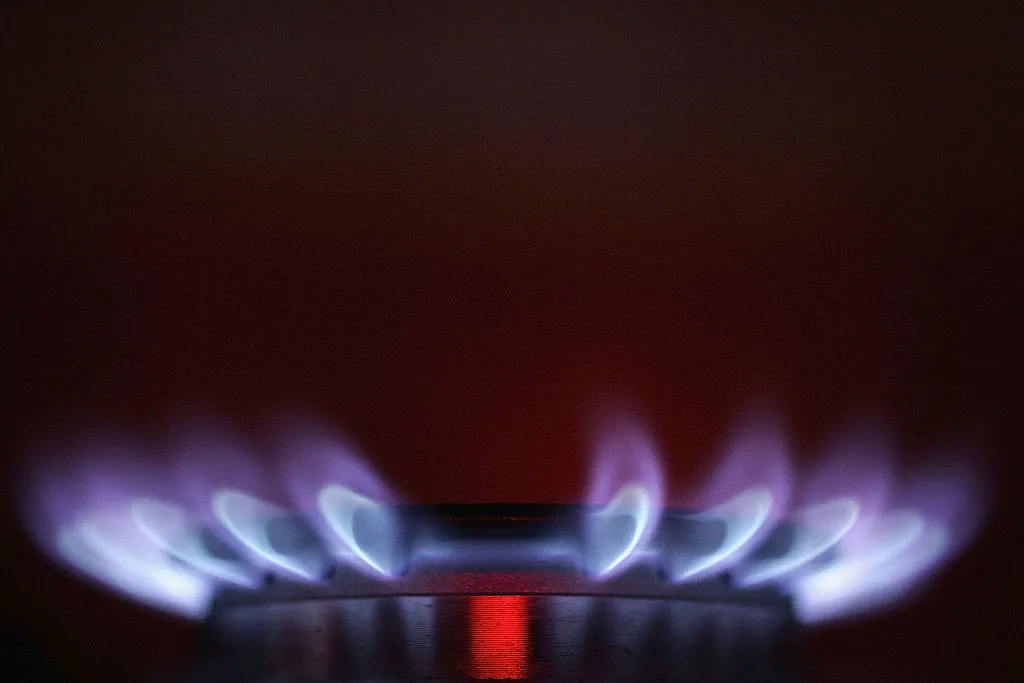 Cooking with gas, for now.