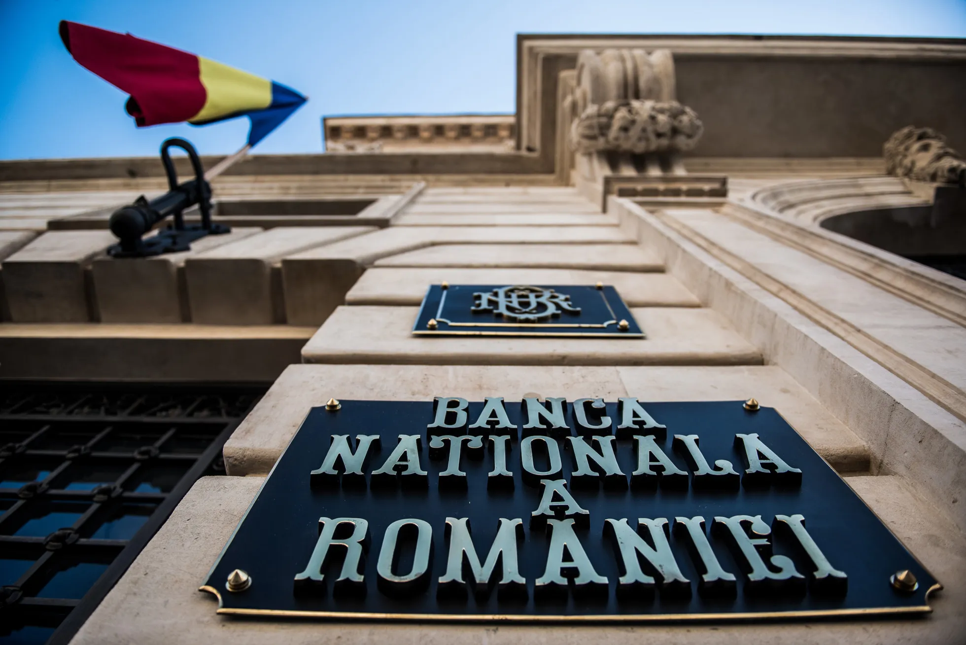 The National Bank of&nbsp;Romania in Bucharest.