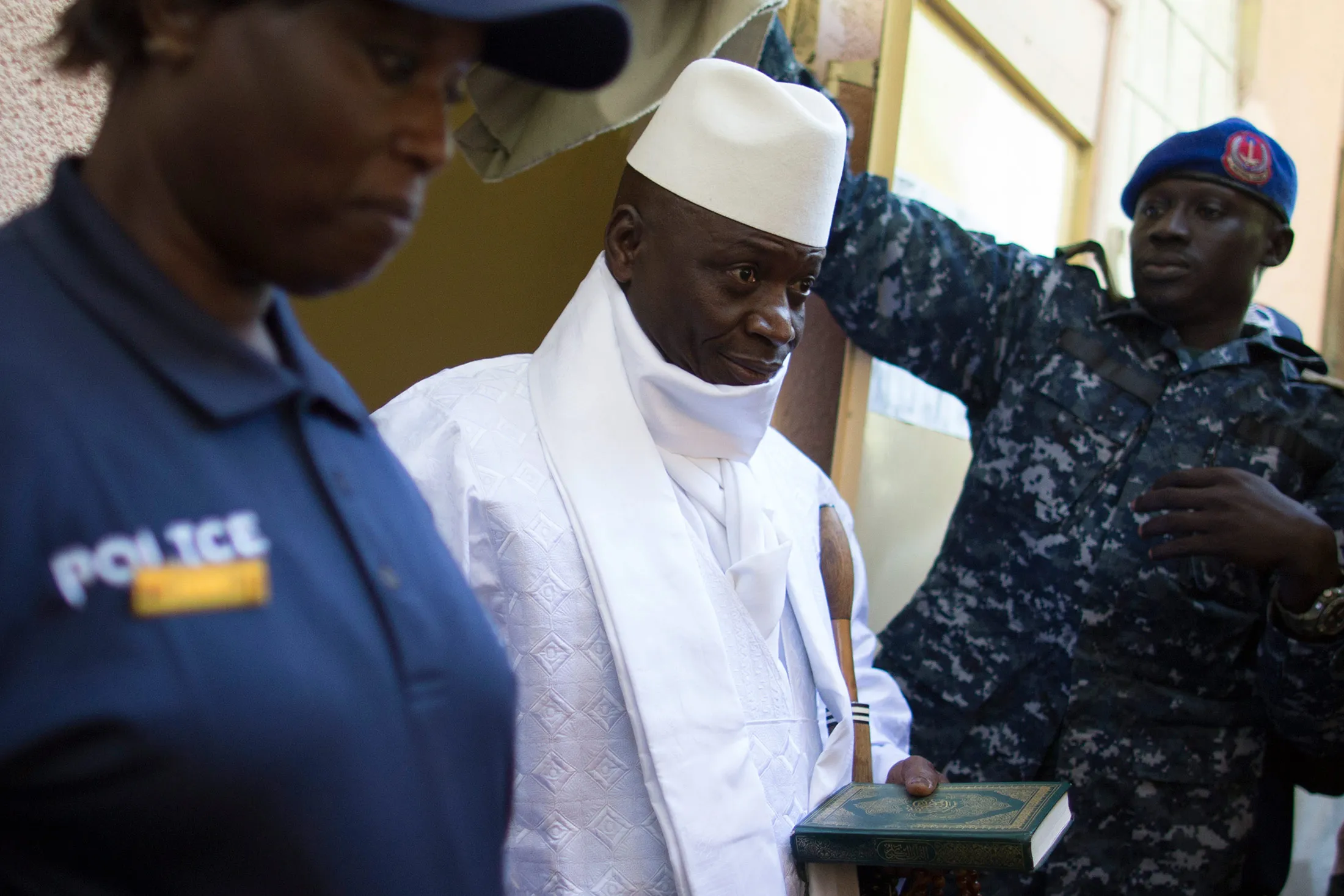 Former Gambian president Yahya Jammeh.