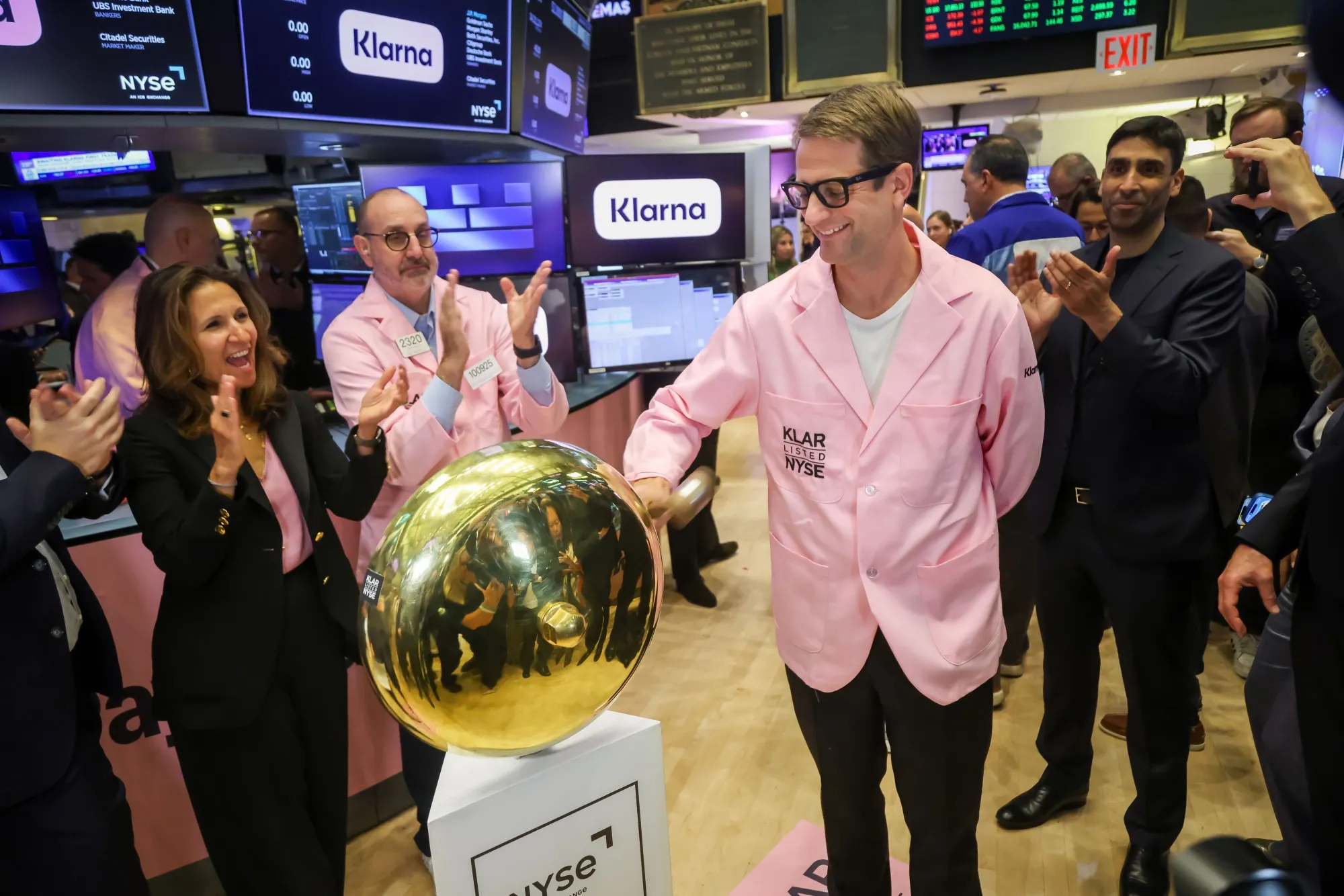 Sebastian Siemiatkowski, chief executive officer and co-founder of Klarna&nbsp;
