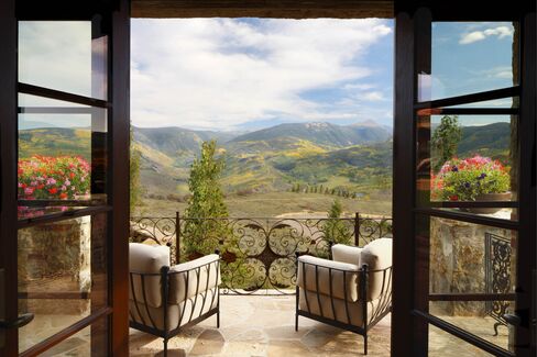 A view of Vail Mountain.