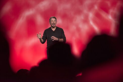Larry Ellison at Oracle OpenWorld