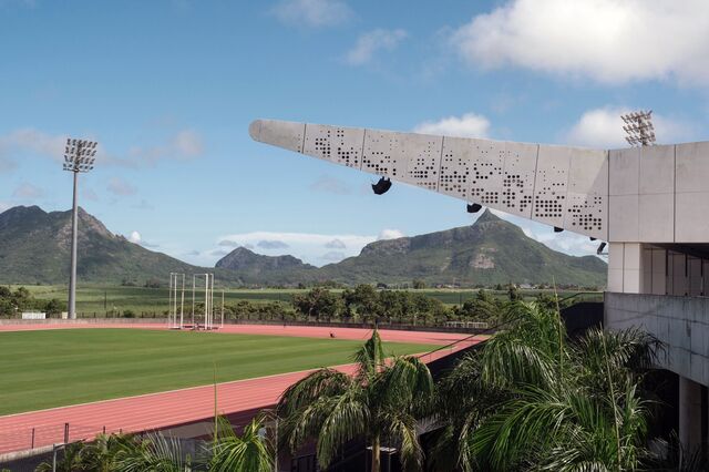 The Chinese-built Cote d'Or National Sports Complex. 
