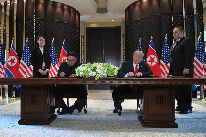 Trump And Kim Signed Something In Singapore. Here's What It Says ...