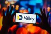 In this photo illustration, the Valley National Bank logo