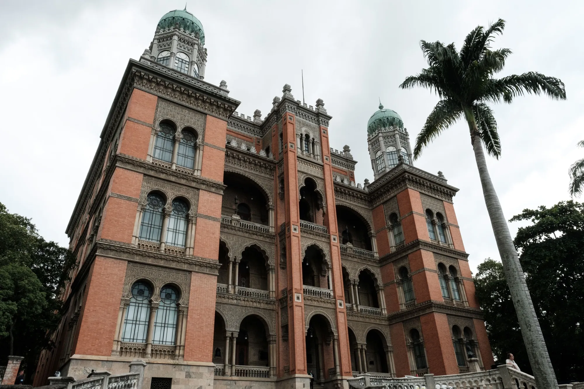 The Oswaldo Cruz Foundation, or Fiocruz, building in Rio de Janeiro.