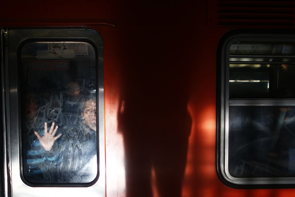 Cities like New York are trying to figure out how to reduce subway harassment. In Mexico City they are trying women-only subway cars like this one.