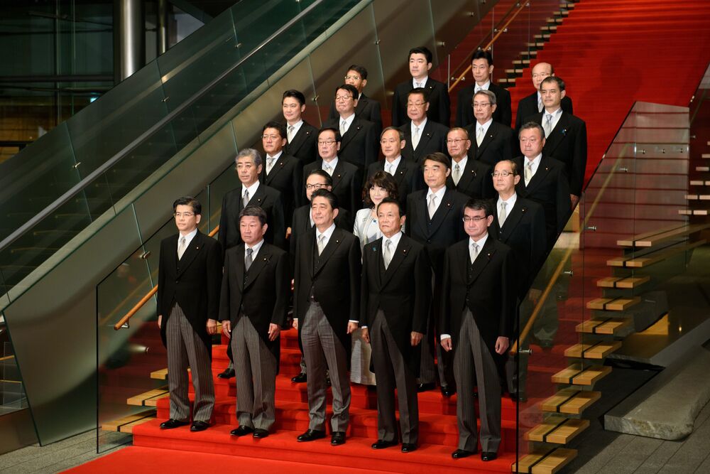 Who S Expected To Stay And Go In Japan S Cabinet Reshuffle Bloomberg