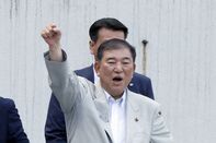 Japan's Prime Minister Shigeru Ishiba Campaigning For Upper House Election