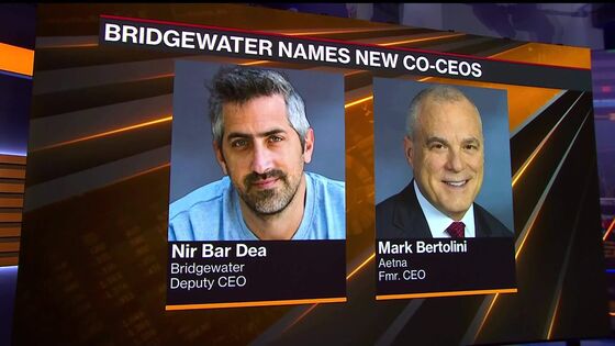 Bridgewater Names Bar Dea, Bertolini CEOs as McCormick Quits