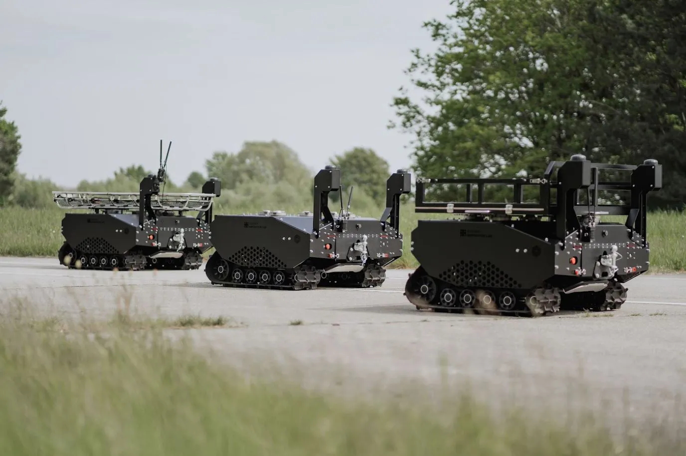 Munich-based startup ARX makes three models of its Gereon unmanned ground vehicle.