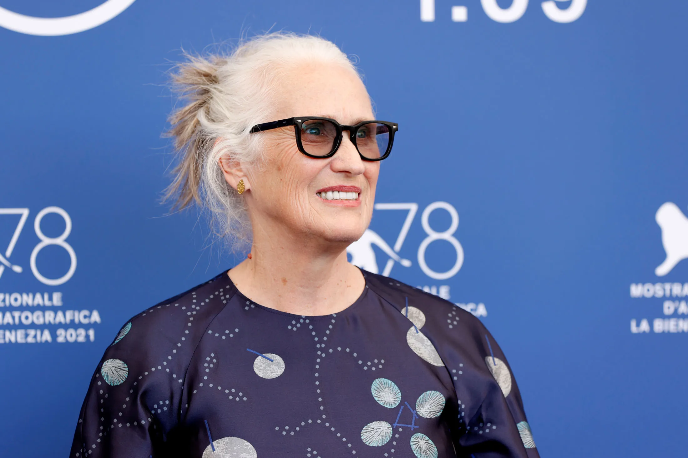 Director Jane Campion at the premiere of&nbsp;"The Power Of The Dog" during the 78th Venice International Film Festival on Sept. 2.