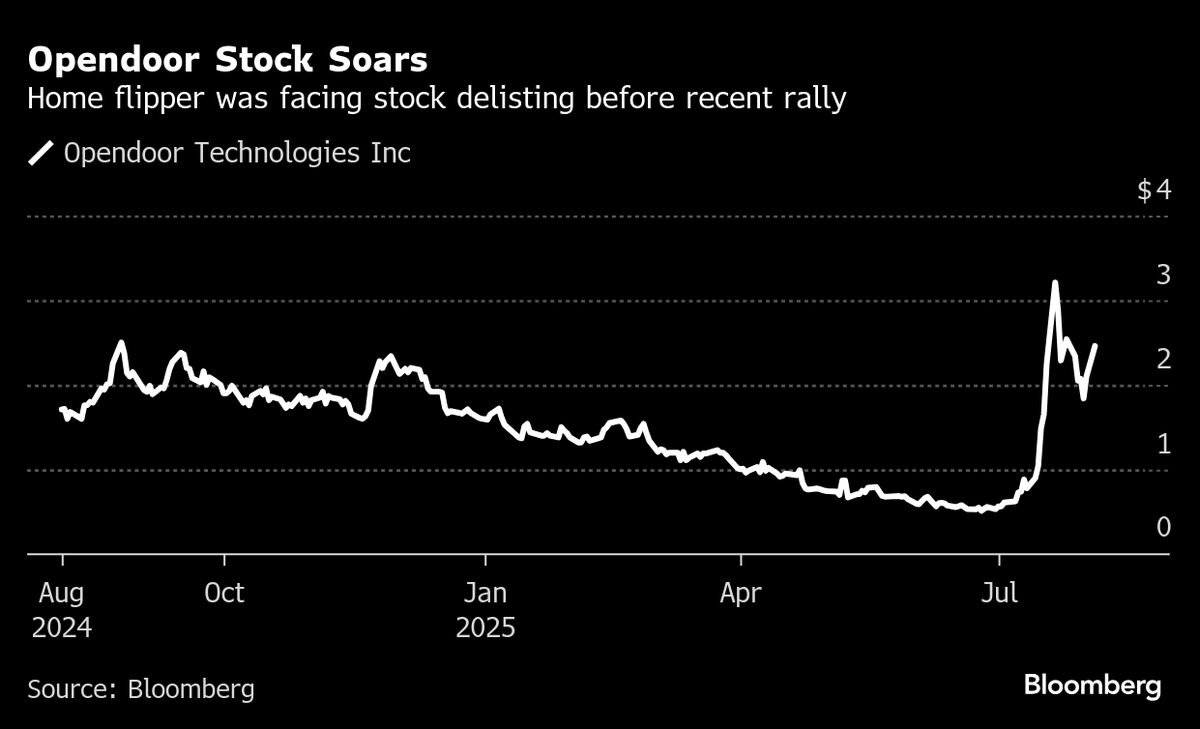 Opendoor CEO Wants to Make The Most of Meme-Stock Moment